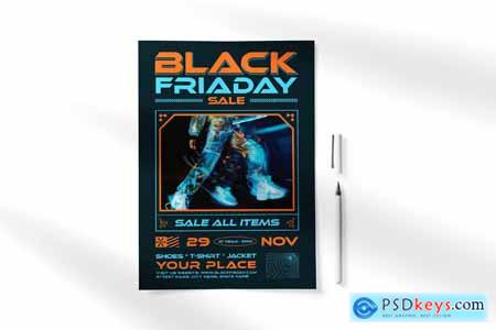 Black Friday Sale Flyer SNC9P8X