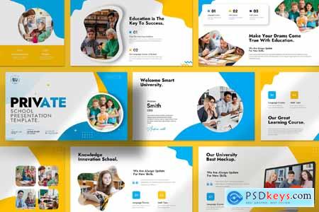 Private School PowerPoint Template