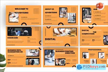 Digital Advertising Presentation PowerPoint