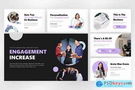 Engagement Increase Presentation PowerPoint