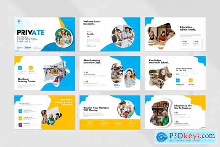 Private School PowerPoint Template