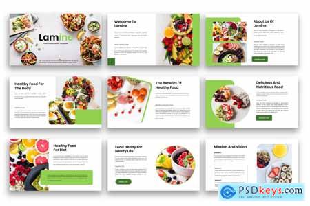 Lamine - Food PowerPoint Template