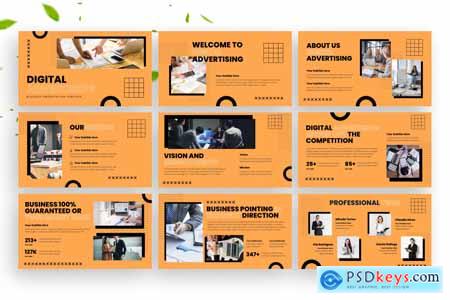 Digital Advertising Presentation PowerPoint