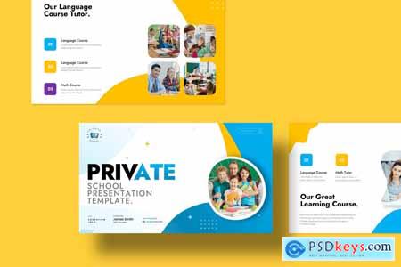 Private School PowerPoint Template