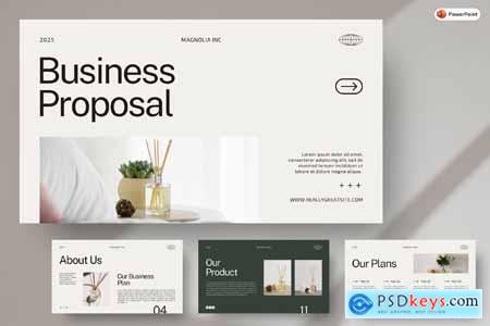 Magnolia - Business Proposal PowerPoint