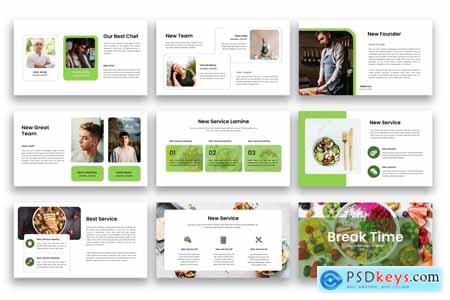 Lamine - Food PowerPoint Template