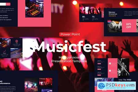 Musicfest - PowerPoint Template