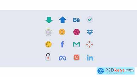 Adds & Social Media Icons vol. 1 55379452