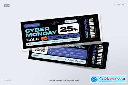 Cyber Monday Sale Voucher