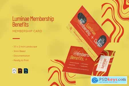 Luminae Benefits - Membership Card