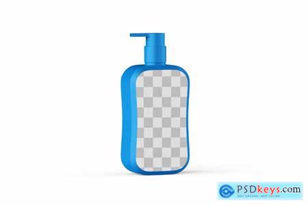 Lotion Pump Bottle Mockup