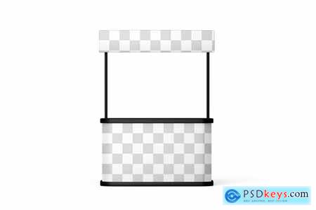 Promo Stand PSD Mockup