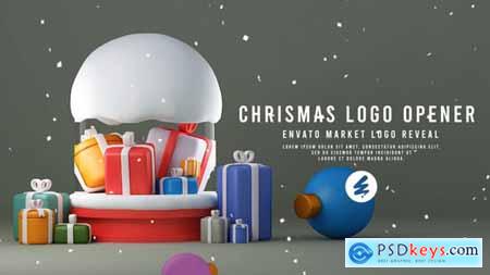 Christmas Logo Reveal 55433806 