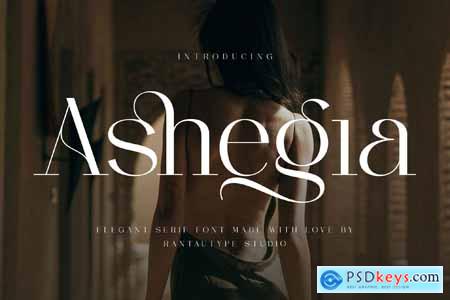 Ashegia Modern Serif Font