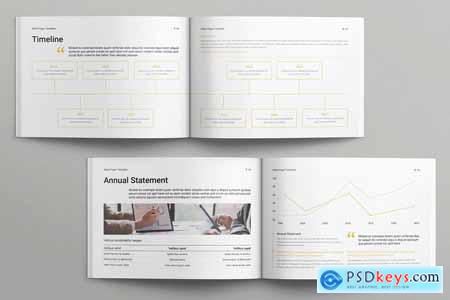 White Paper Template Landscape