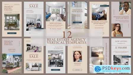 Real Estate Vertical Video Templates Pack 52871027