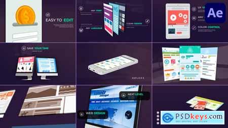 Website Presentation Pack for After Effects 55471480