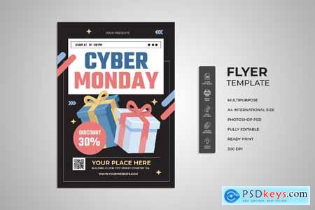 Cyber Monday Flyer HQLLATW