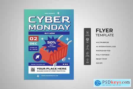 Cyber Monday Flyer 25JBBWW