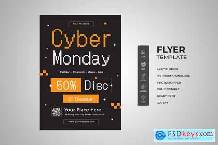 Cyber Monday Flyer XJ7P9A5