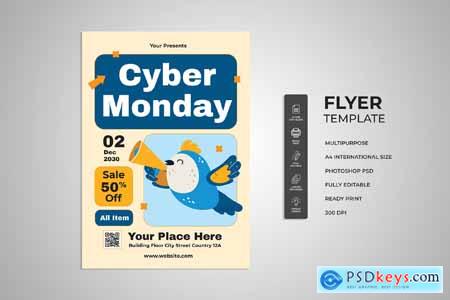 Cyber Monday Flyer V9SAX66