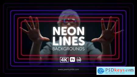 Neon Lines Backgrounds for Premiere Pro 55341422