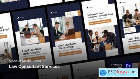 Social Media Reels - Law Consultant Services Premiere Pro Templates 55392765