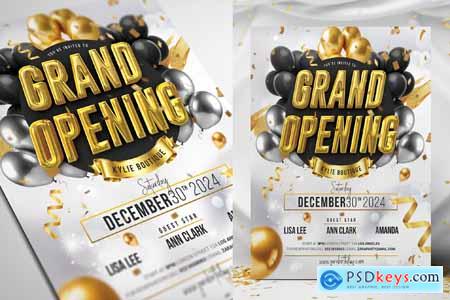 Grand Opening Flyer