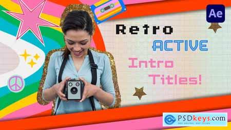 Retro Active Title Intro 55482293