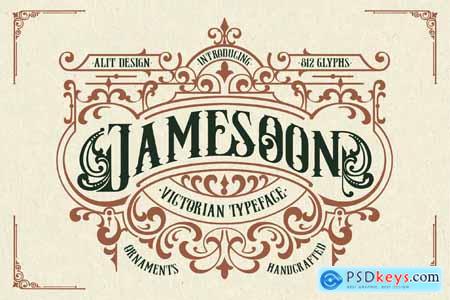 Jamesoon Victorian Typeface