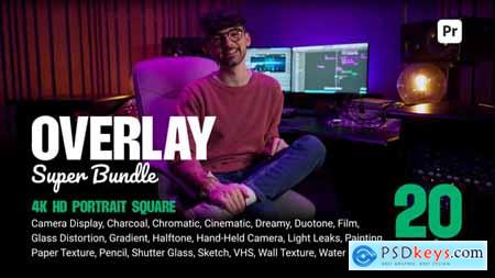 Overlay Super Bundle for Premiere Pro 55410105