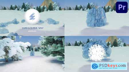 Ice Stone Logo Reveal for Premiere Pro 55421653