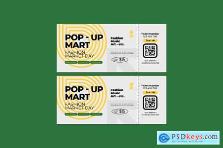 Pop up Mart Ticket