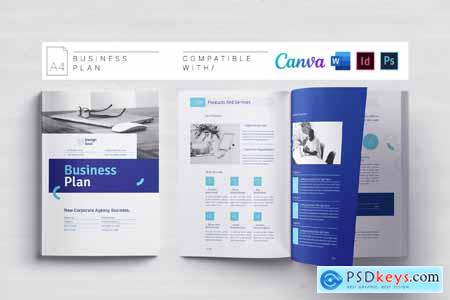 Business Plan Canva Docx ID PSD