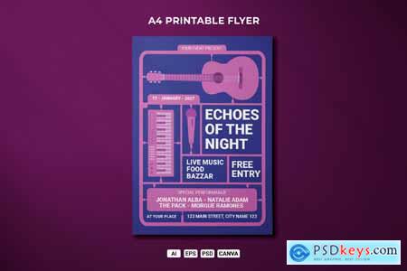 Music Event Flyer Template