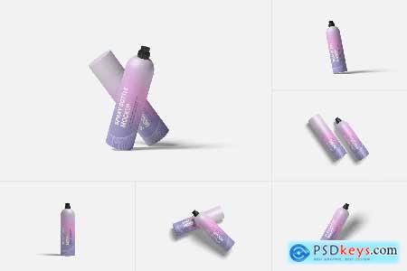 Spray Bottle Mockup