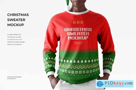 Christmas Sweater Mockup