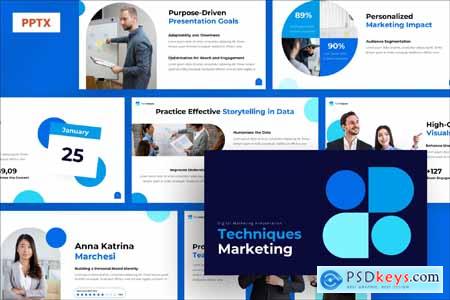 Techniques Marketing Presentation PowerPoint