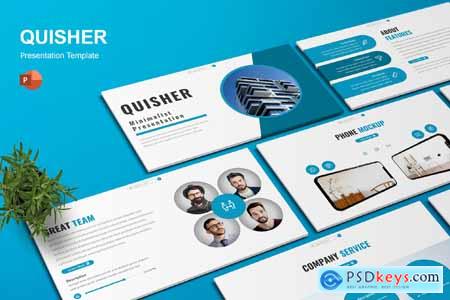 Quisher - Powerpoint Template