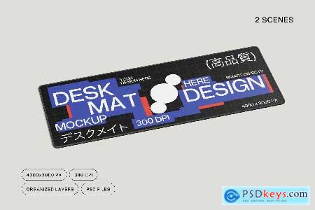 Desk Mat Mockup