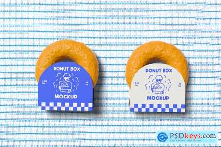 Donut Packaging Box Mockup 001