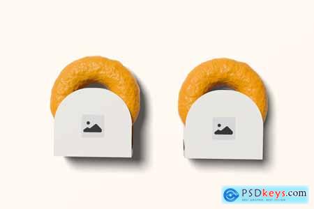 Donut Packaging Box Mockup 001