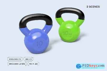 Kettlebell Mockup