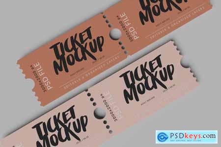 Event Ticket Mockup