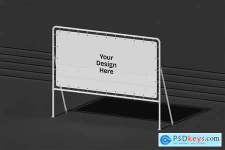 Banner Tension Frame Mockup 003