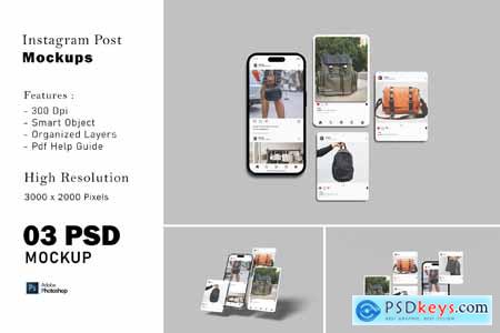 Instagram Post Mockups