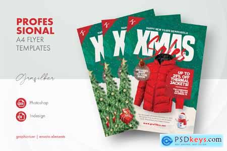 Christmas Flyer Teamplates