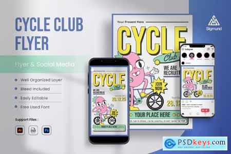 Cycle Club Flyer