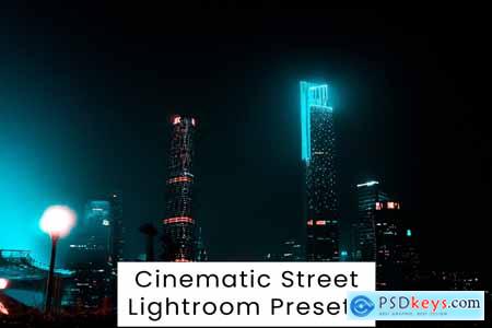 Cinematic Street Lightroom Presets