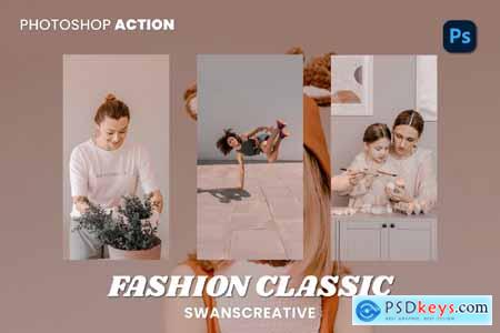 Fashion Classic Photoshop Action